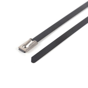 Epoxy Coated Stainless Steel Cable Tie Ball Lock Type