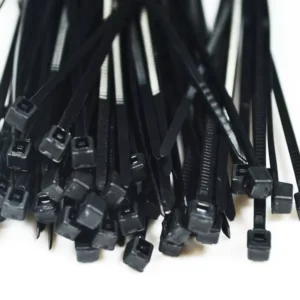 CHINEE 100 Pack of Black Cable Ties 3.6*300mm 12″ Premium Tie Wraps High Quality Nylon Zip Ties