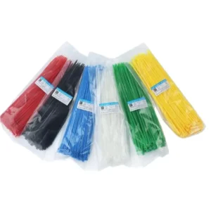 CHINEE 100 Pcs Pack Strong Self-Locking Heavy Duty Plastic Zip Ties Wraps Never Break Nylon Cables Tie