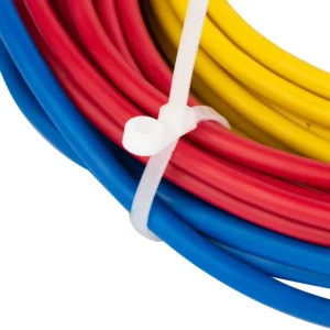 CHINEE 100 Pcs Pack UL94V 2 ROHS+CE+REACH Certified Strong Self locking Nylon66 Heat resistant -40~+85 Heavy Duty Cable Ties