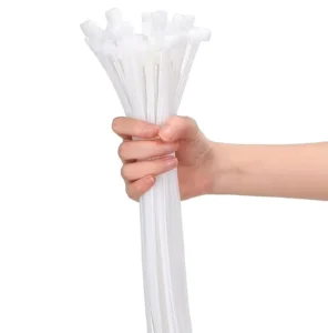 CHINEE 100PCS 3.6*300mm Eco Friendly High Quality Nylon Cable Ties Strong Self Locking and Heavy Duty Plastic Zip Ties Pack of 100