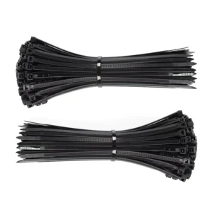 CHINEE 100Pcs Pack Resistant Heavy Duty Cable Ties Self locking Nylon Cable Tie Plastic Cable Tie