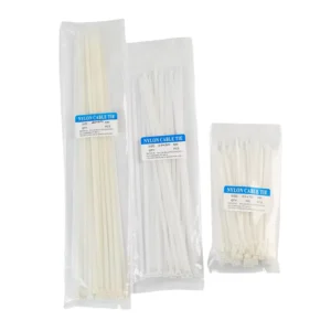 CHINEE 100pcs 4 Inch Self-Locking Nylon Cable Ties UV Resistant Small Cable Ties for Wire Management 100mm Length and 2.5mm Width