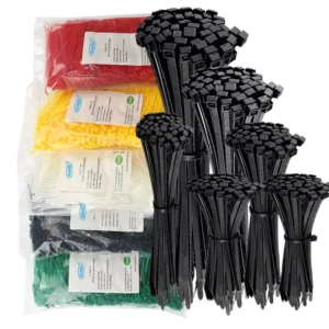 CHINEE 100pcs 8inch Nylon Cable Tie 50LBS Self Locking Tie Wrap Manufacturer 200mm Multifunctional Color Plastic Cable Wire Ties Strap