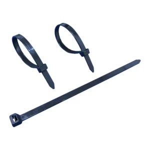 CHINEE 100pcs Per Pack Industrial Grade Nylon 66 Self Locking Cable Ties Heavy Duty UV Resistant for Wire Organization