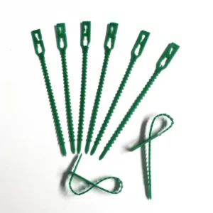 CHINEE 13 17CM 100 Pcs Adjustable Plant Garden Green Gardening Cable Tie Fixing Planting Care Potted Plants Wrapping Shelf Garden Tools