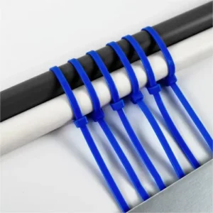 CHINEE 170 Degree High Temperature and Oil Resistance Blue Cable Tie ETFE Cable Ties