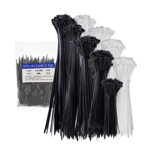 CHINEE 2.5*100 Black Nylon PA66 Self locking Durable Plastic Wire Tie Multi color Kabelbinder Custom Zip Cable Ties