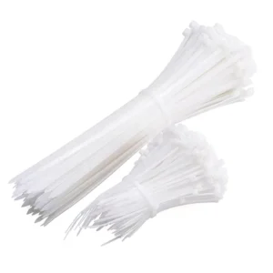 CHINEE 2.5*60mm Eco Friendly White Miniature Plastic Cable Ties Self Locking Custom Nylon PA66 Zip Ties Wrap Cable Wire Tie