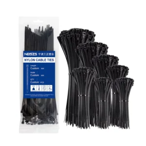 CHINEE 2.5mm Nylon Cable Ties Self Locked with 200mm Length