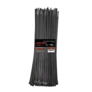 CHINEE 24 inch Self Locking High Tensile Strength Heavy Duty Double Sided Toothed Nylon 66 Eco Friendly 12mm Cable Ties for Industrial