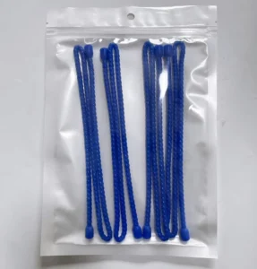 CHINEE 24in Reusable Silicone Cable Tie Multipurpose Rubber Twist Ties Indoor and Outdoor 4pcs Per Pack Releasable Type