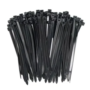 CHINEE 3*150mm Eco Friendly Nylon Kabelbinder Cable Tie Waterproof Self Locking Wire Tie with Colorful Printed Logo Hook and Loop