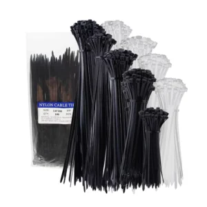 CHINEE 3.6*200 200mm Black Nylon Wire Binding 66 Good Insulation White Outdoor Usable Kabelbinder Tie Wrap Cable Ties