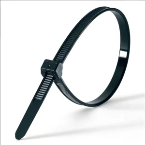 CHINEE 4.6*250mm Self Locking Cable Zip Ties External Teeth Design to Prevent Wire Harness Scratching