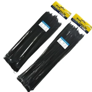 CHINEE 4.6*300mm Plastic Self Locking Nylon 66 Black Cable Ties China Manufacturer Free Samples