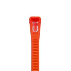 CHINEE 4.8*200 mm Releasable Adjustable Zip Tie Strap Reusable Wire Wraps Nylon Cable Ties
