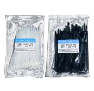 CHINEE 4.8*250mm/100pcs Factory Directly Supply High Quality Nylon 66 Self-locking Cable Zip Ties