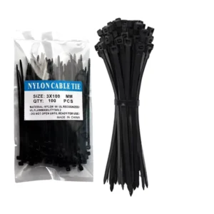 CHINEE 4.8*280mm Heavy Duty Nylon 66 Eco Friendly Fabric Cable Ties Zip Tie Mount UV Resistant Self locking