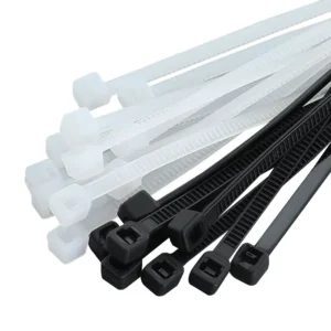 CHINEE 4.8*280mm Heavy Duty Nylon Fabric Cable Ties Zip Tie Mount UV Resistant Self locking Electrical Industrial Use
