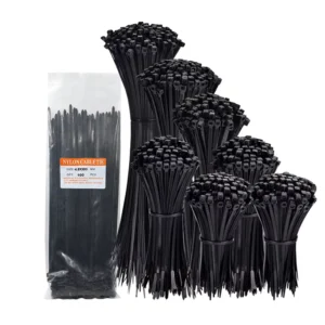 CHINEE 4.8*300 100pcs Factory Direct Selling Self-Locking Nylon 66 Cable Zip Ties with Self-Locking Cable Ties Plastic Cable Ties