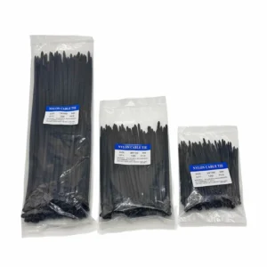 CHINEE 4.8*300mm Self-Locking Flex Zip Tie Nylon for Electrical Industrial Applications Working Temperature -40~+85 Factory
