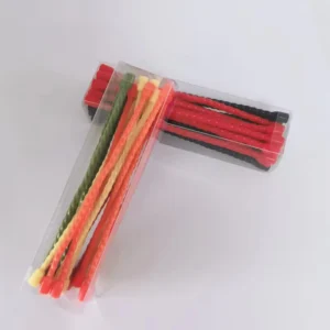 CHINEE 6 Inch Reusable Silicone Twist Lock Releasable Cable Tie 150mm Length Electrical & Industrial Use Accessory Organizer