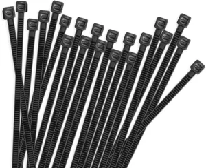 CHINEE 6 Inch Self Locking Nylon Cable Ties Premium Heavy Duty Plastic Wire Ties Wraps for Indoor and Outdoor