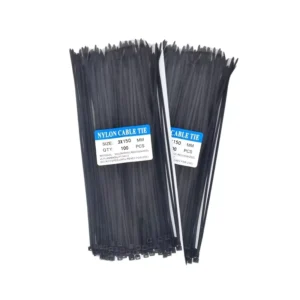 CHINEE 6-inch Nylon 66 Cable Ties Mixed Color Plastic Zip Ties 150×2.5mm Wire Bands Cable Tie Wire Wraps