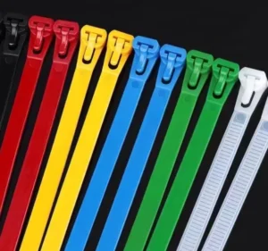 CHINEE 7.2*200mm Factory Price Good Quality Releasable Reusable Nylon Cable Ties Plastic Tie Straps Plastic Wire Tie