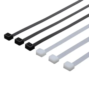 CHINEE 7.6*200 mm Custom Magnetic Nylon Plastic Cable Self-lock Electrical Wiring Accessories Zip Tie
