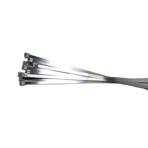 CHINEE AISI 304 316 Stainless Steel Cable Ties 5x310mm 100lbs Heavy Duty Corrosion Resistant