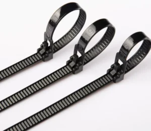 CHINEE Adjustable 200mm Silicone Cable Tie Multi Purpose Reusable Plastic and Nylon Manufacturer From China MOQ 100pcs