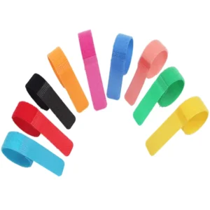 CHINEE Adjustable Fastening Tape Cable Tie Strap Durable Wire Management Releasable Nylon Self Locking Hook and Loop Strap