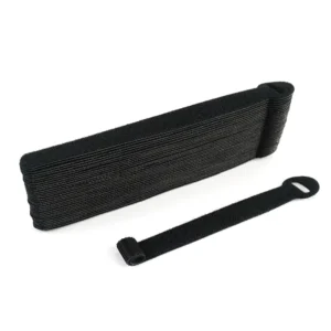 CHINEE Adjustable Nylon Fastener Cable Ties Reusable Self Locking Battery Strap Hook Loop Organizational Security Easy Release 150mm