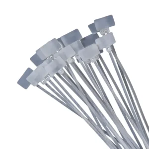 CHINEE Aluminium Wire Connector 66 Cable Ties Black Nylon Zip Tie Wrap Self Locking Releasable for Waterproof IEC Insulation Wire New