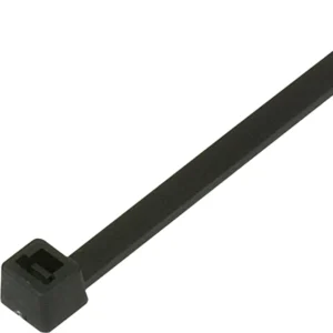CHINEE Assorted Sizes Zip Ties Heavy Duty UV Resistant Black Plastic Wire Ties for Home Office Gardening Cable Management 111 00551