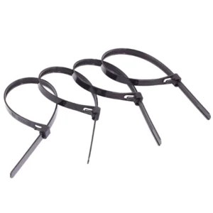 CHINEE Automatic Reusable Fastening Cable Ties Zip Nylon 66 Plastic Releasable Zip Ties Adjustable Tie Wraps