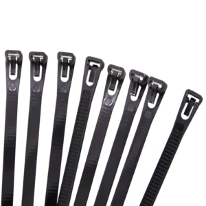 CHINEE Automatic Reusable Fastening Nylon 66 Plastic Releasable Cable Tie Zip Ties Adjustable Tie Wraps