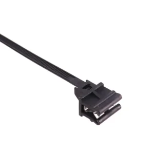 CHINEE Automotive Engine Room Cable Ties Side Insert Iron Strip Clip Fixed Base Iron Clip Tape Binding Cable Clip Fastener