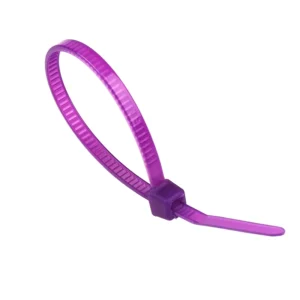 CHINEE BWB Good Selling UV Protected Nylon 66 Self Locking White Black 8*200mm Cables Ties Zip Tie for Electrical Use