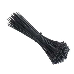 CHINEE Black Nylon Cable Ties Reusable Self Locking Cable Management