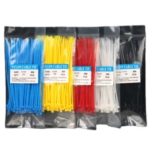 CHINEE China Factory Nylon 66 Material Cable Tie Plastic 7.6*380mm Zip Ties
