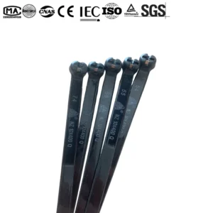 CHINEE China Factory Nylon Stainless Steel Self-Locking Cable Tie Zip Straps for Industrial Electrical Wiring