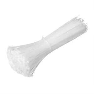 CHINEE China Factory Ready Stock LEYU Self Locking Nylon Cable Ties 2.5x150mm 200mm 300mm PA66 100 Pieces Industrial Electrical Use
