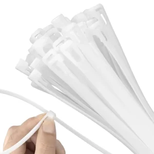 CHINEE China Manufacture 100pcs Adjustable Releasable Cable Ties Low Price Silicone Zip Ties 7.6*150mm Free Samples Nylon Material