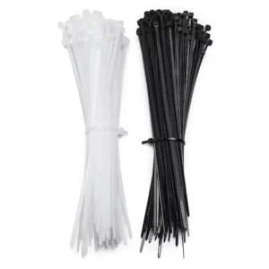 CHINEE Cold resistant Low Temperature Minus 40 Degrees Nylon Self locking Cable Tie 5*300 Buckle Strong National Standard White