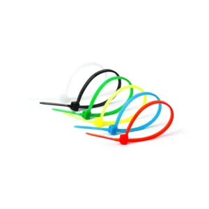 CHINEE Colorful Self locking Zip Ties Assorted Sizes 4+6+8+12 Inch for Indoor and Outdoor Use Mixed Packaging UV Resistant