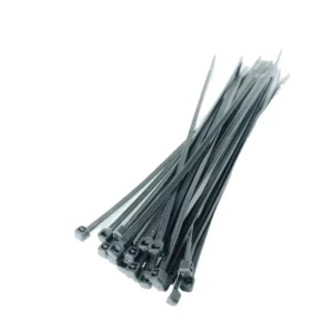 CHINEE Custom Black Nylon Cable Ties Self Locking 4.8mmx 200mm From Wenzhou Zipties