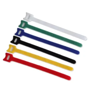 CHINEE Custom Hook and Loop Self Adhesive Strip Multiple Sizes Printable Logo Velcroes Cable Tie Tape